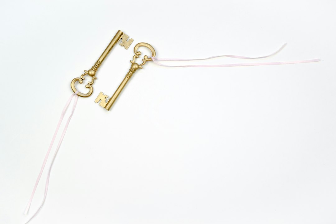 A minimalist photo of a set of house keys on a clean white surface, representing the homeowner's equity and the successful sale of their property.
